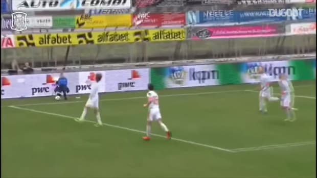 Bryan Gil’s incredible solo goal with Spain U19